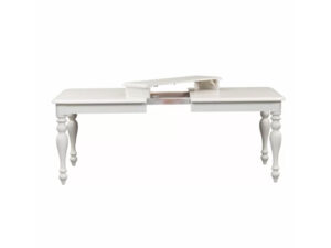 White Expandable Dining Table